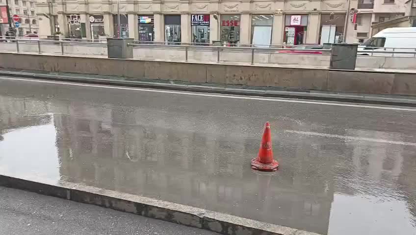 Tunelin ətrafındakı su kütləsi belə təmizləndi