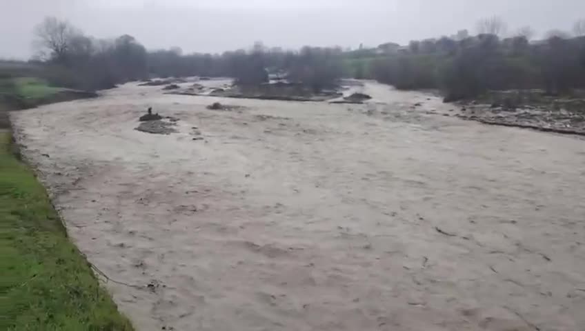 Quba-Qusar və ətraf çaylarda sel hadisələri baş verib