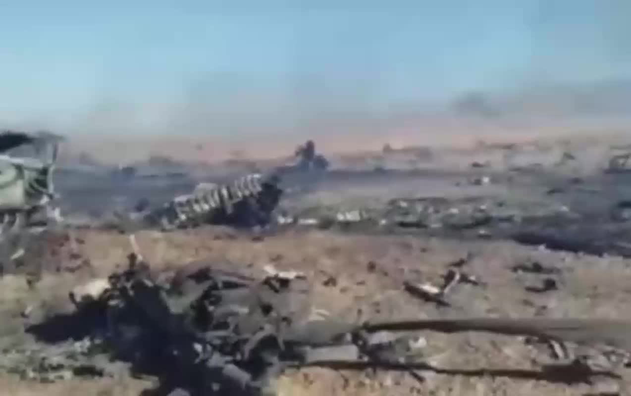 ABŞ-nin partladılan təyyarələrinin görüntüləri