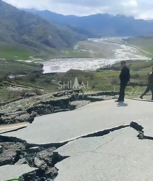 Qubada 42 yaşayış məntəqəsinə gedən yol dağıldı