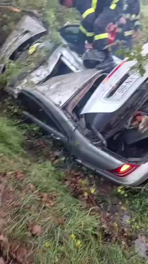 2 hərbçinin öldüyü qəzanın - Görüntüləri