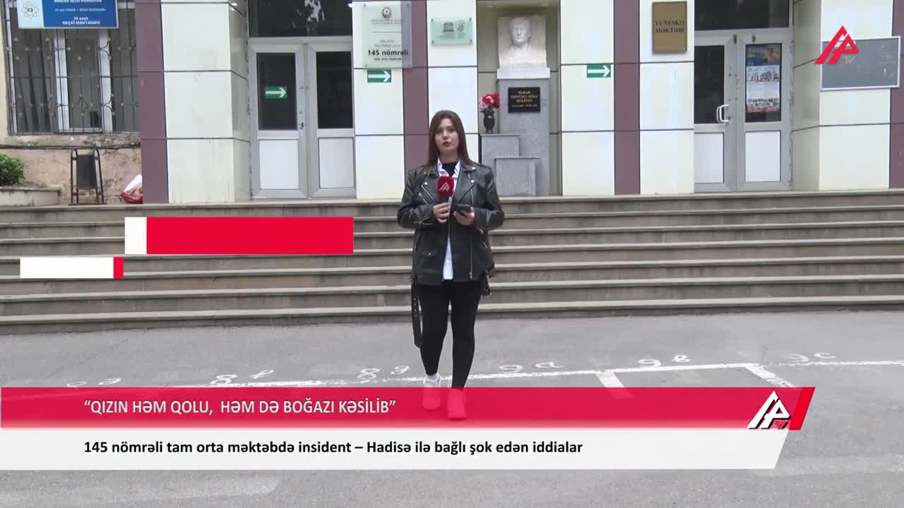 Şagird məktəbdə özünə xəsarət yetirdi