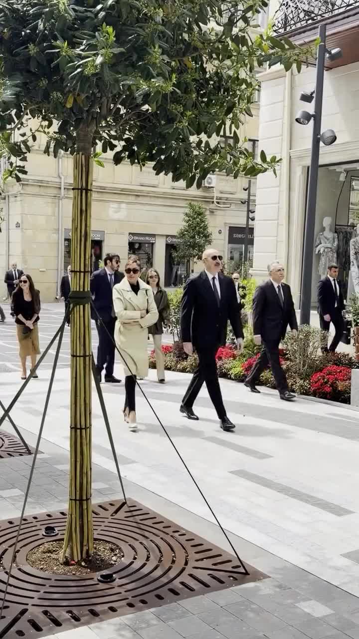 Mehriban Əliyeva açılışdan video paylaşdı