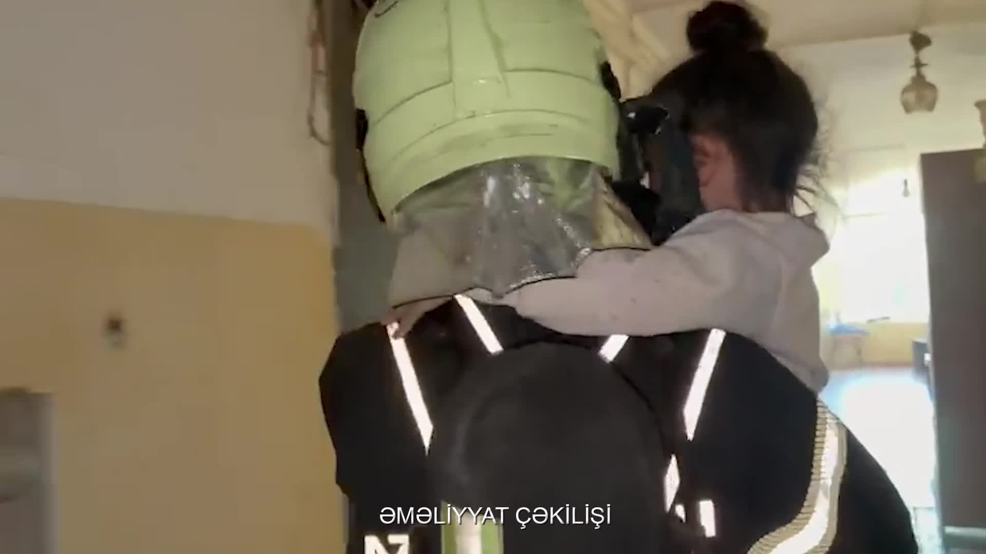 Sumqayıtda yataqxana yandı