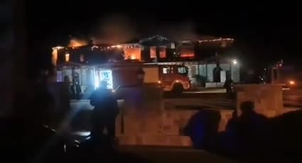 Savalan Şərab Muzeyi yanır