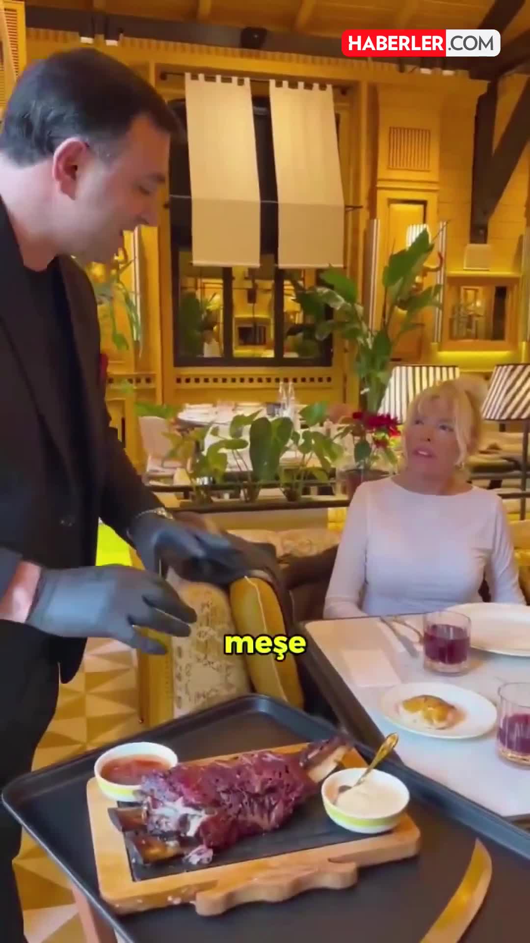 Şam yeməyi üçün 43 min ödədi