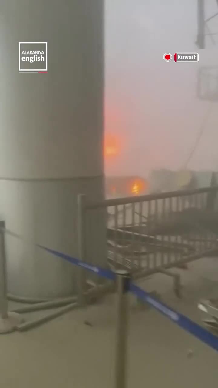 İran Küveyt aeroportunu vurdu