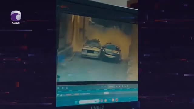 Binanın divarı avtomobillərin üstünə aşdı
