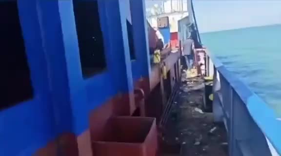 Üç vətəndaşımızın öldüyü gəminin Videosu
