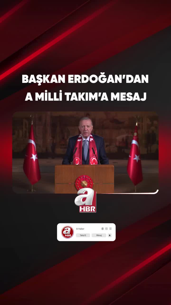 Ərdoğan Türkiyə millisinin üzvlərinə dəstək oldu