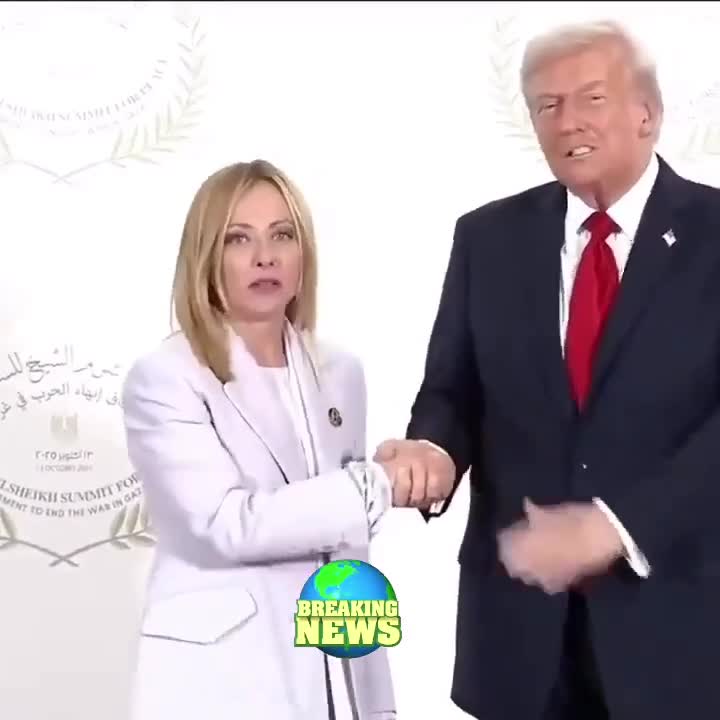 Meloni Trampı belə salamladı