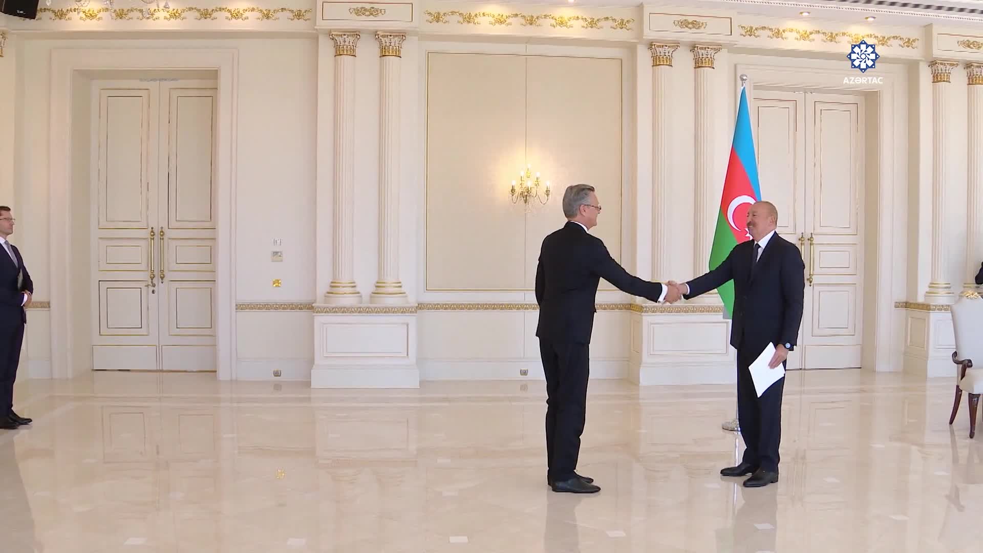 Prezident Almaniyanın yeni səfirini qəbul etdi