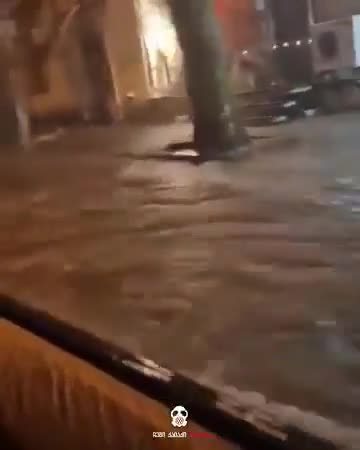 Güclü yağış Tbilisidə daşqına səbəb oldu - 3