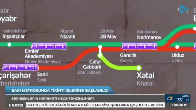 “28 May”da sərnişinlərin hərəkəti necə tənzimlənir?