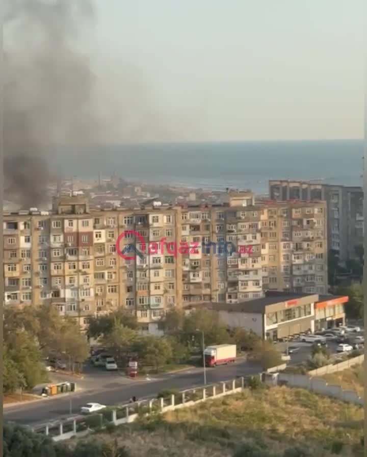 Xətaidə yanğın başladı