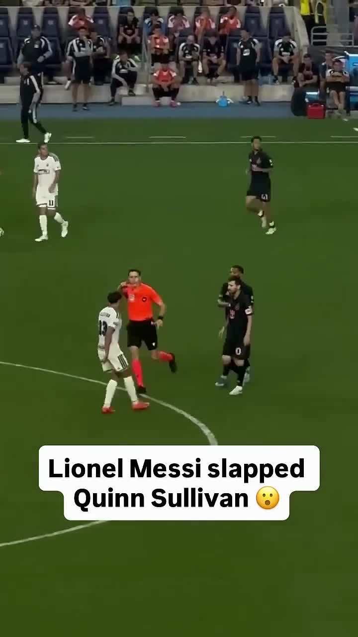 Messi bu hərəkətinə görə cərimələndi