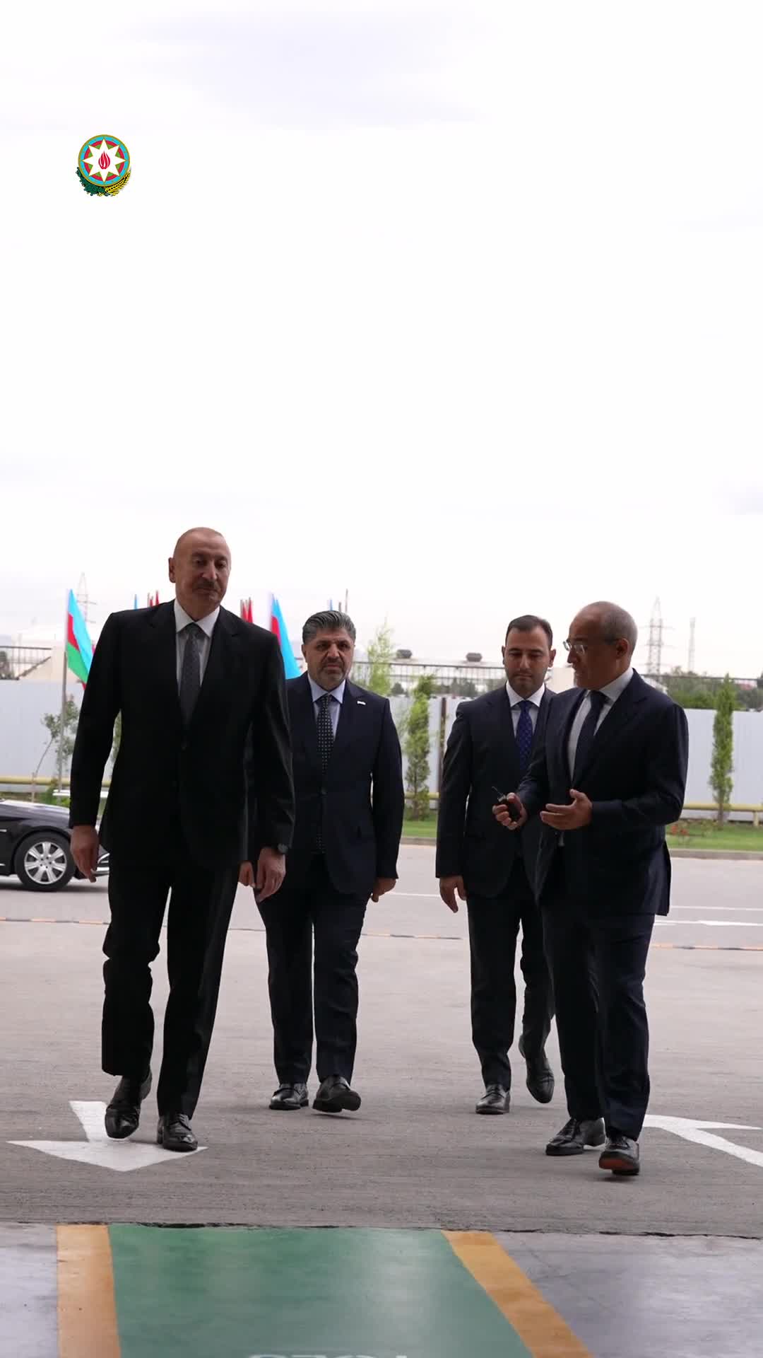 Prezident Qaradağda açılışda