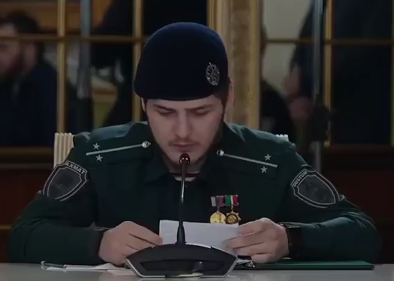 Kadırovun oğlunun çıxışı müzakirə yaratdı
