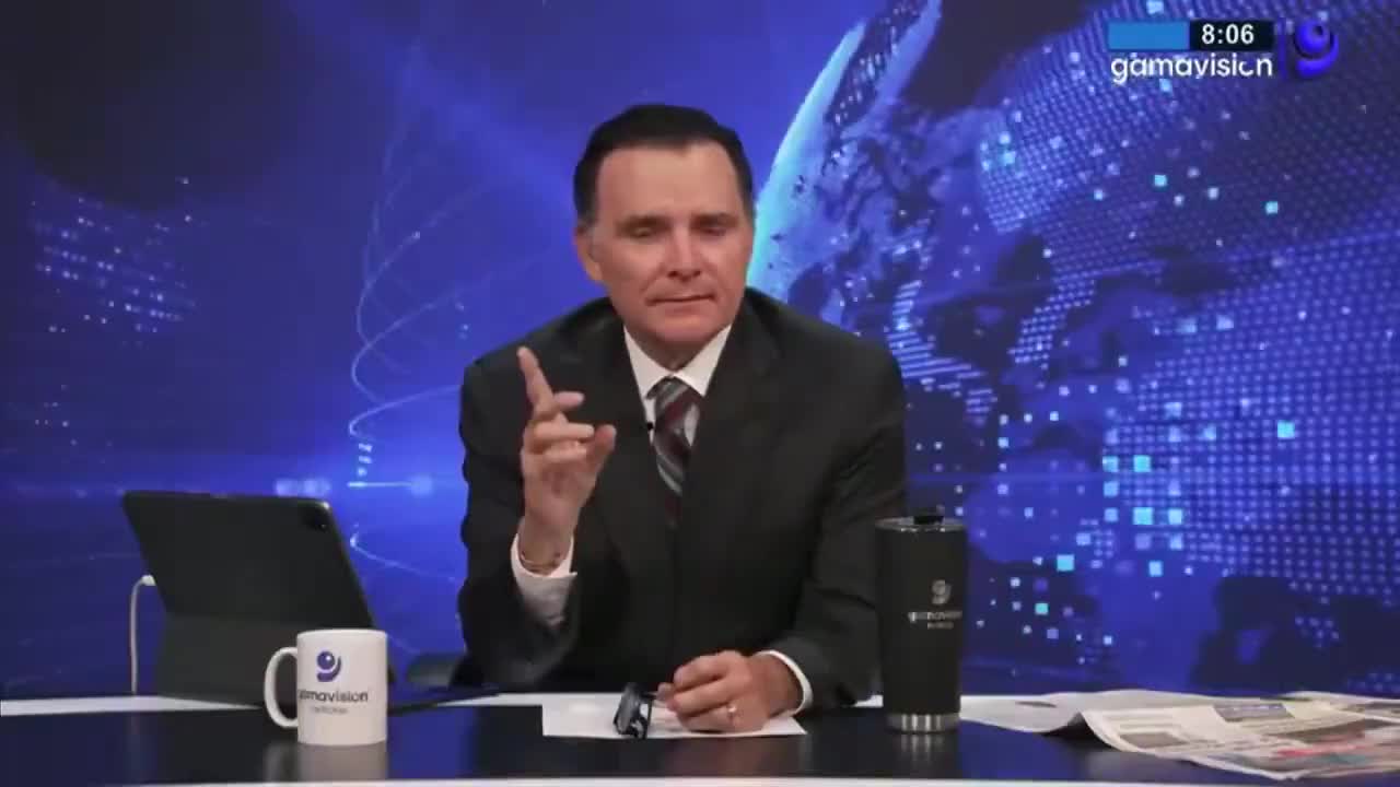 Canlı yayım zamanı dəhşətli anlar