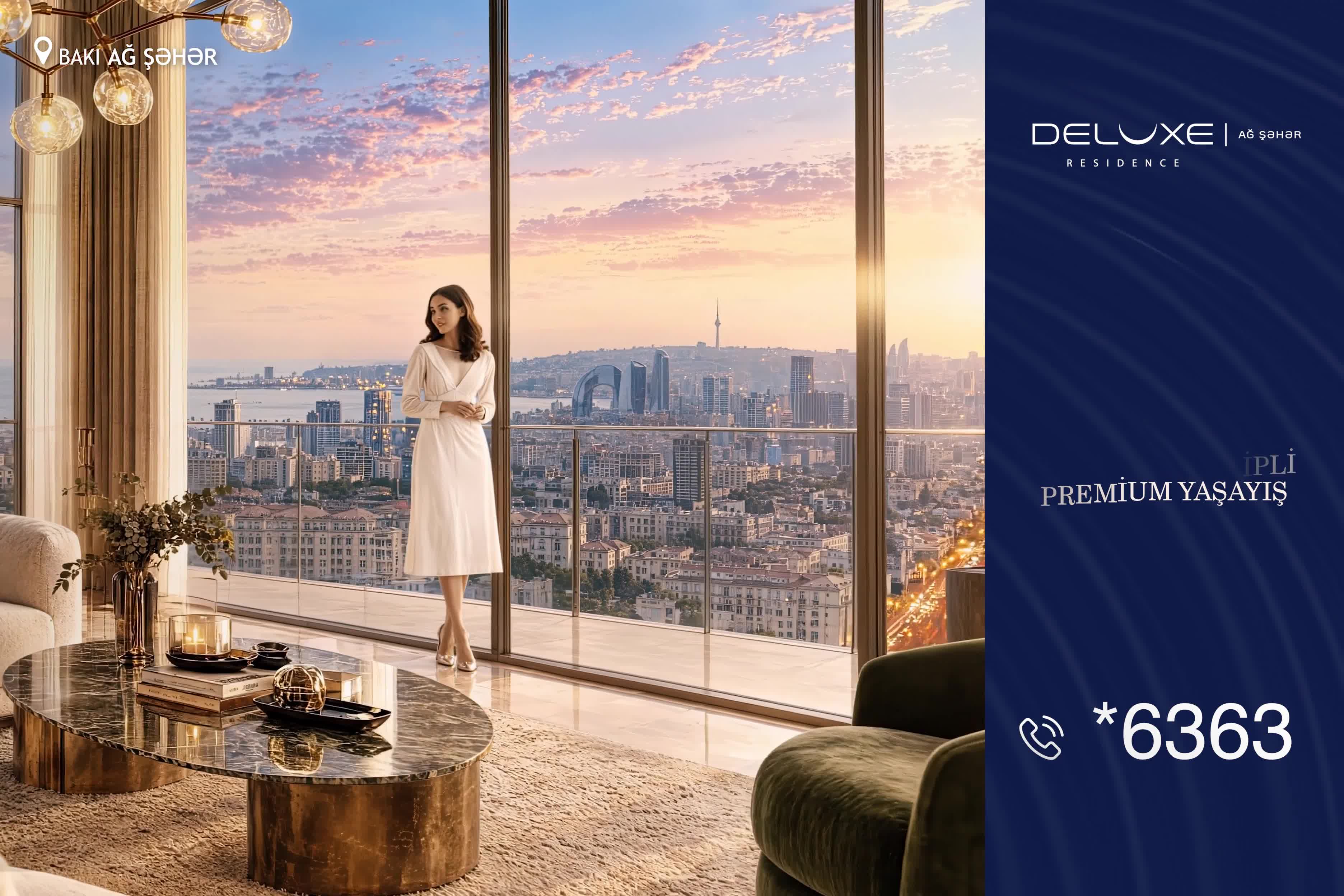 “DELUXE Residence” artıq Ağ Şəhərdə