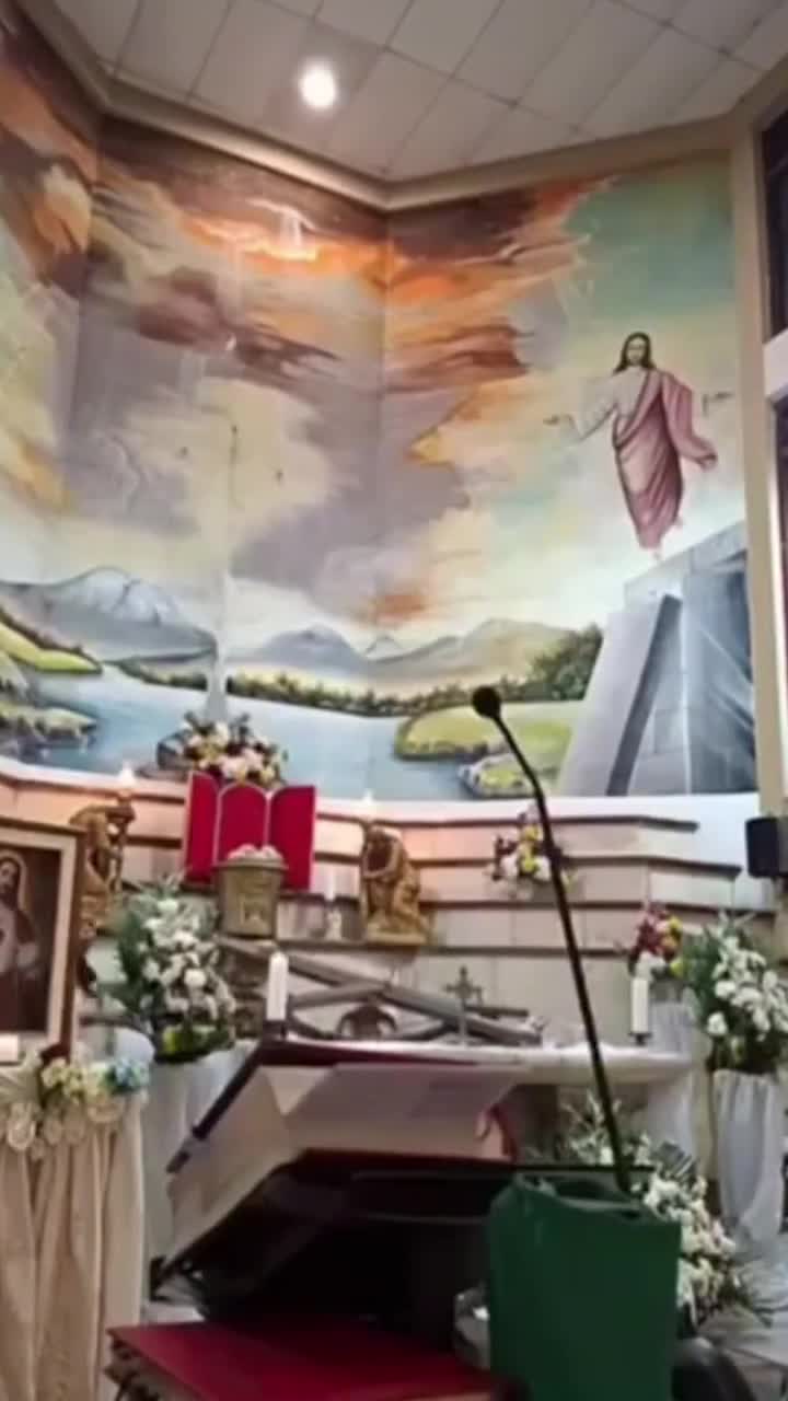 Xaç rahibin başına düşdü