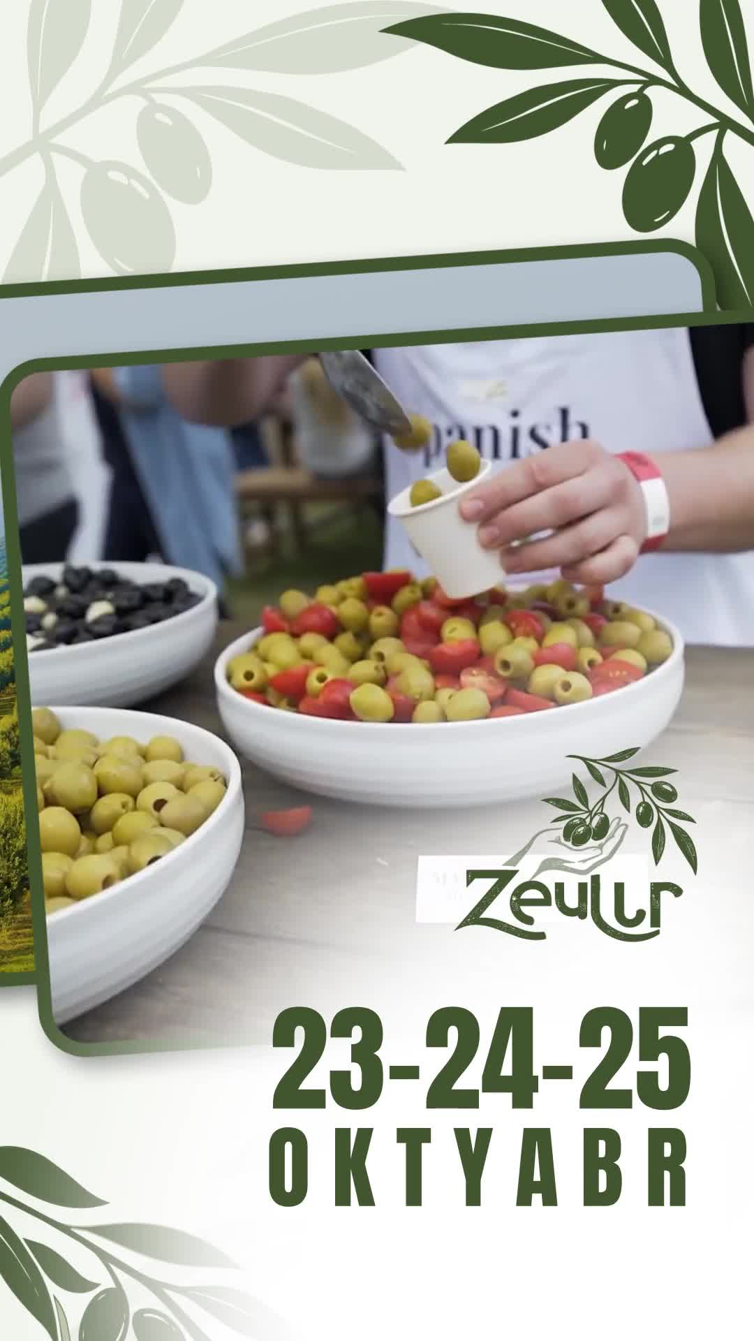 Zeytun mövsümünü birlikdə qeyd edək