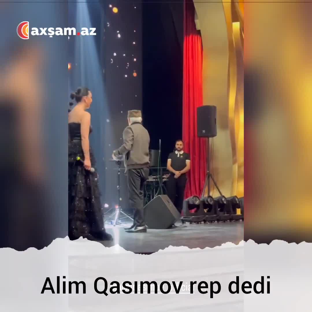 Alim Qasımov rep dedi 