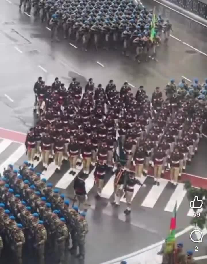 Türkiyə və Pakistan əsgərləri Bakıda