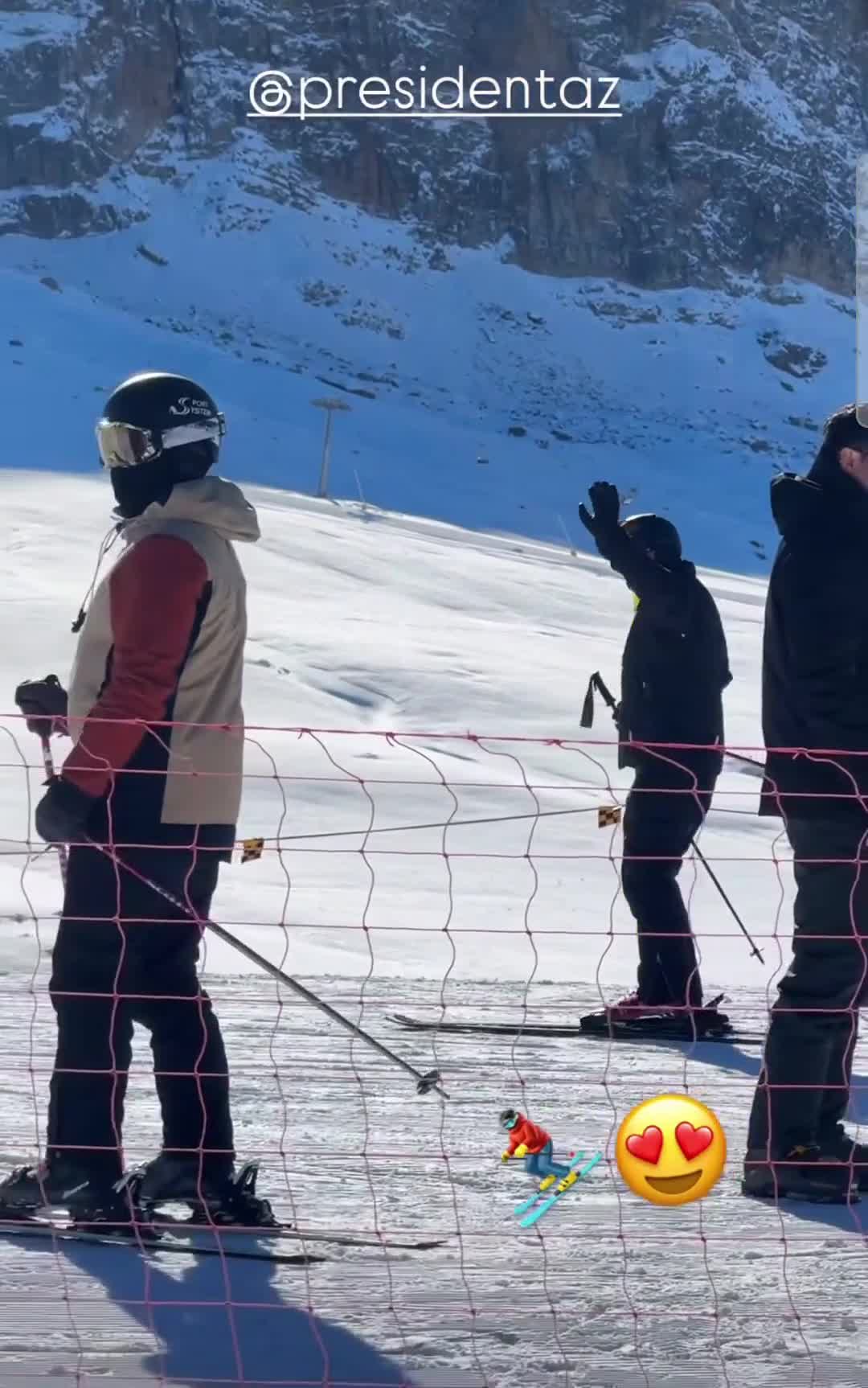 Prezident Şahdağda