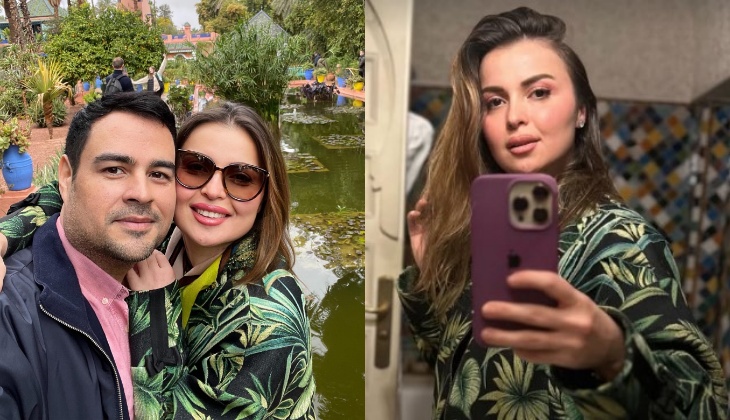 Sevda həyat yoldaşı ilə Mərakeşdə