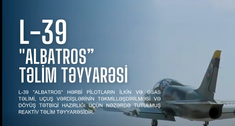 L-39 “Albatros” təlim təyyarəsi