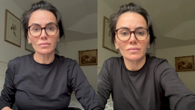 Qənirə Ataşova oğlunu paylaşdı