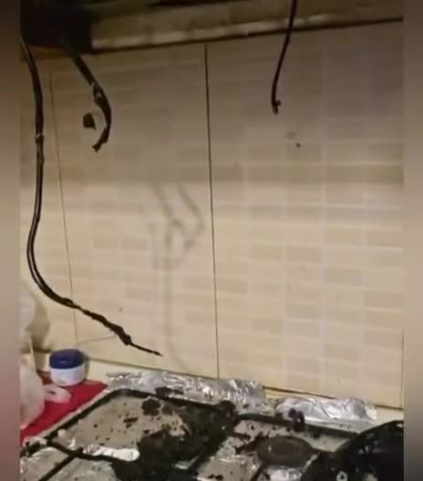 Əməkdar artistin evi yandı