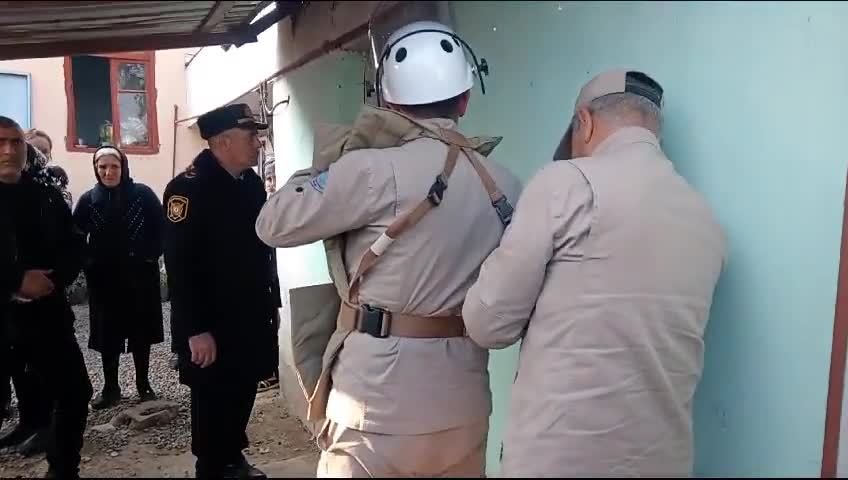 ANAMA əməkdaşları hadisə yerində