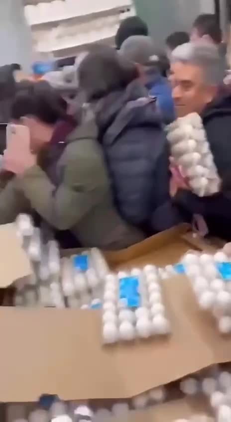 Yumurta üstündə qırğın düşdü