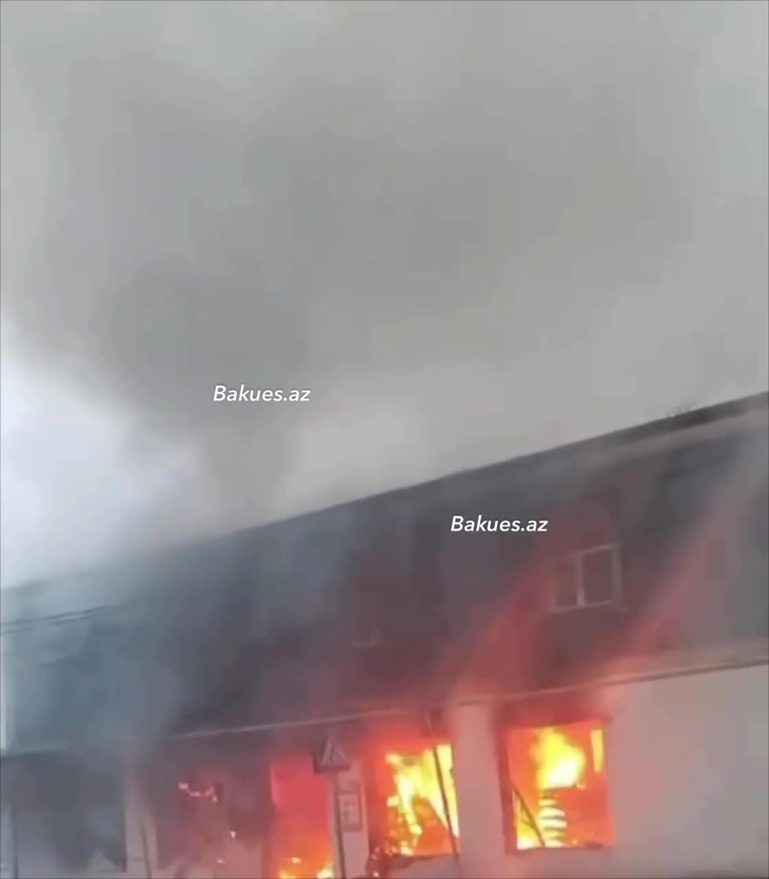 "OBA"dakı partlayışın görüntüsü