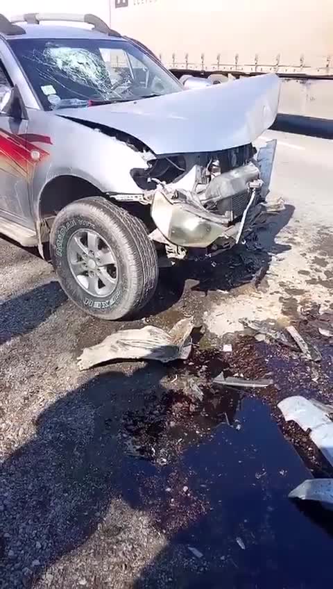 Bərdədə ağır qəza, iki maşın toqquşdu