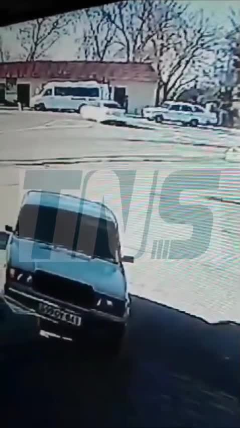 Ölümlə nəticələnən dəhşətli qəzadan görüntü