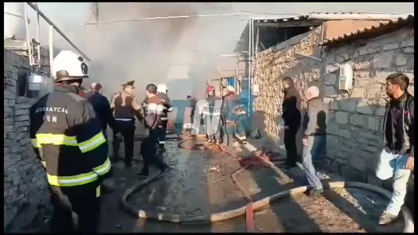 Həmin dəhşətli yanğından görüntülər