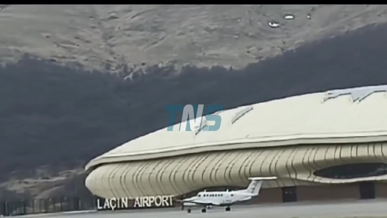 Laçın aeroportundan ürəkaçan görüntülər