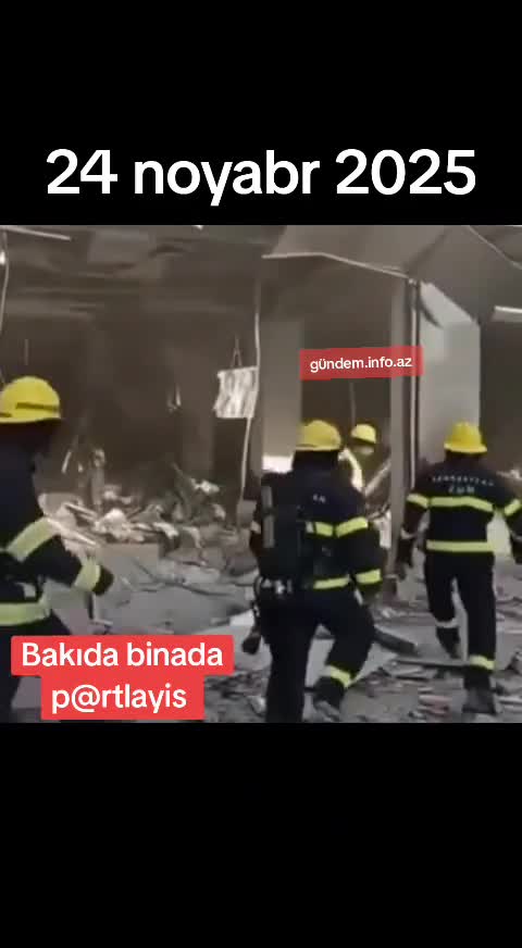 Bakıda binada p.rtlayis 