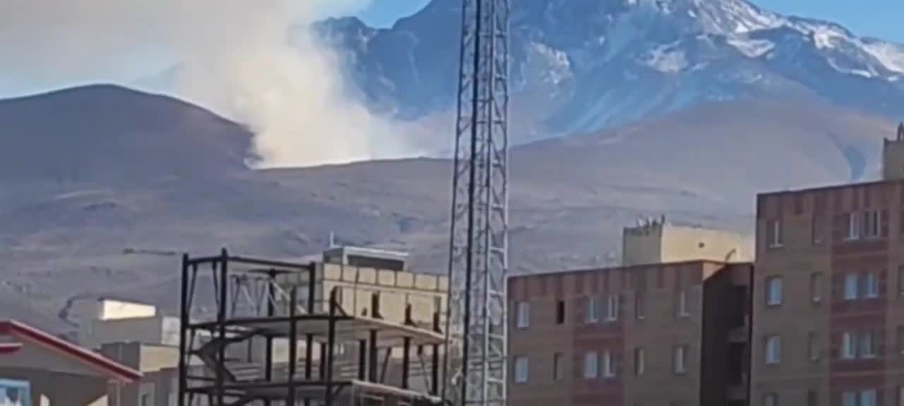 Savalanın yamacında yanğın