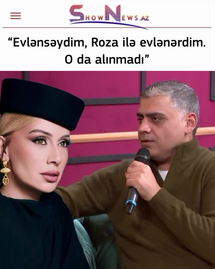 Rozadan başqa heç kimlə evlənməzdim