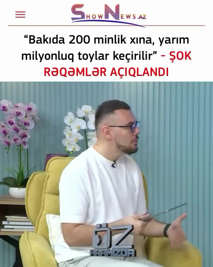 Bakıda 200 minlik xına, yarım milyonluq toy edilir