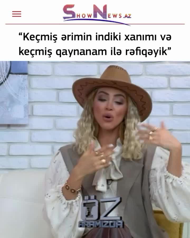 Keçmiş ərimin indiki xanımı və keçmiş qaynanam ilə rəfiqəyik