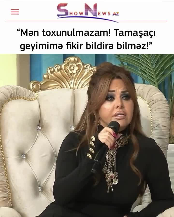 Mən toxunulmazam, şəxsiyyətəm - Mətanət Əsədova