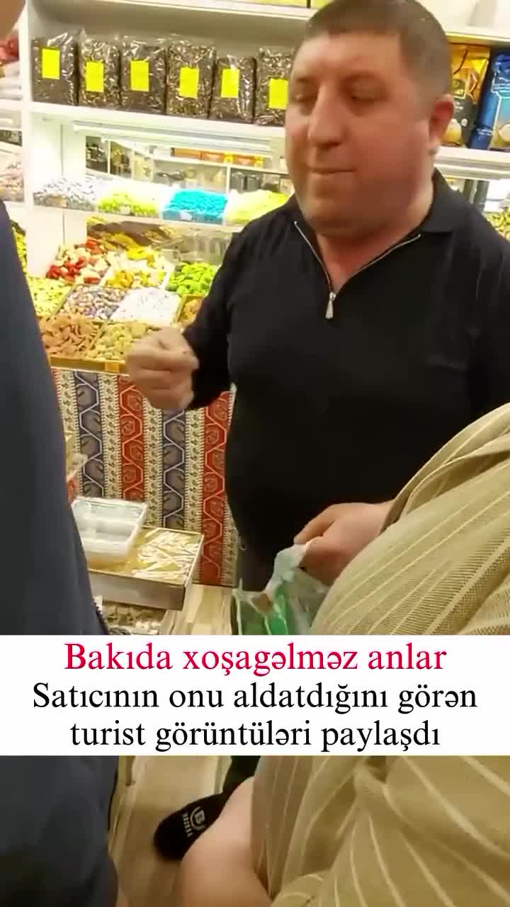 Bakıda satıcı rusiyalı turisti belə aldatdı