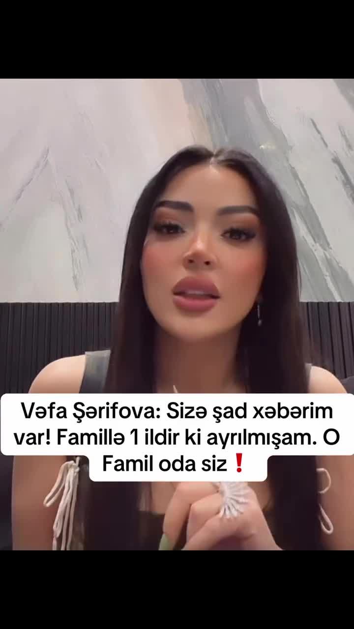 Vəfa ərindən boşandı