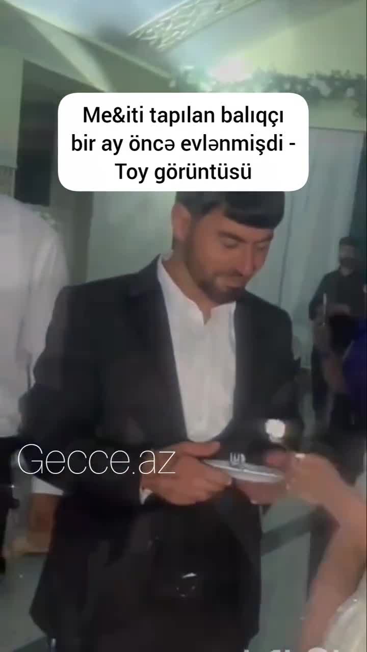 Bir ay əvvəl toyu olubmuş