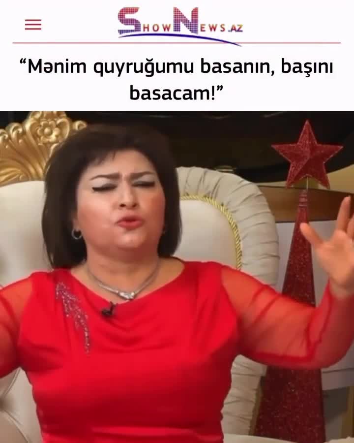 Mənim quyruğumu basanın, başını əzərəm